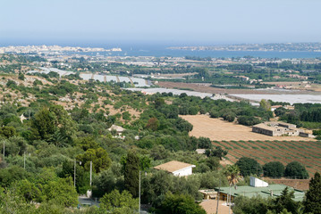 Obraz premium The coast of Siracusa on Sicily
