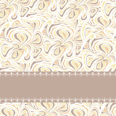 Beige pattern with stripe