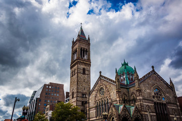 Fototapeta premium Old South Church, in Boston, Massachusetts.