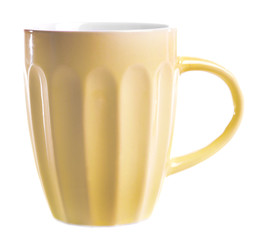 Cup isolated on white
