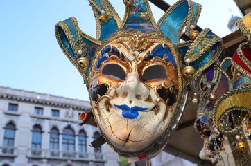 karnevalsmasken in venedig