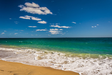 The Atlantic Ocean in Palm Beach, Florida.