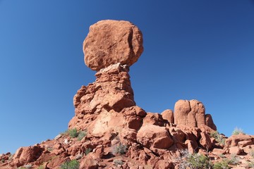 Fototapeta na wymiar Balanced Rock in Utah