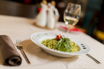 Food on the table