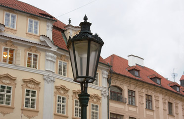 Fototapeta na wymiar Prager Straßenbild-Prag