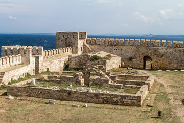 Fototapeta na wymiar Tenedos Castle
