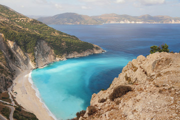 Fototapeta premium Myrtos Beach. Kefalonia, Greece