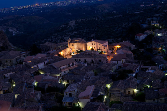 Gerace, village aspromonte calabraese