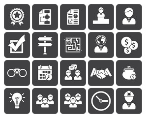 Fototapeta premium Business icon
