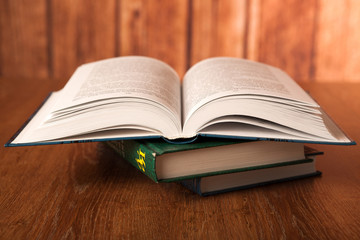 stack of books
