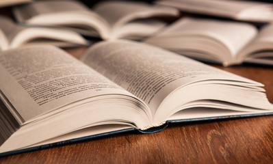 stack of books