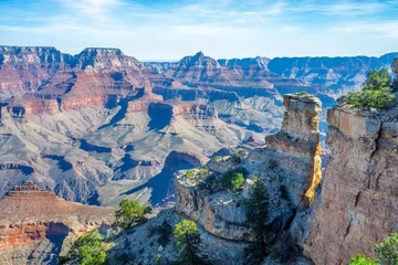 Crédence de cuisine en verre imprimé Parc naturel South rim view of Grand Canyon