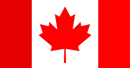 Fototapeta na wymiar Canadian Flag vector
