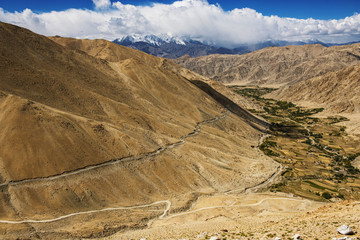 viewpoint high road on the way to Pangong Lake