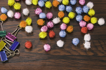 The different colors and textures.