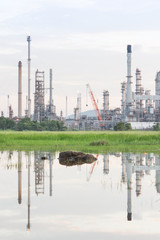 Fototapeta premium Industrial plant power station