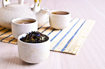 Mixed dry tea