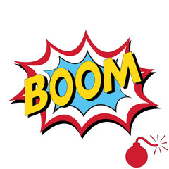 Boom - Comic Speech Bubble