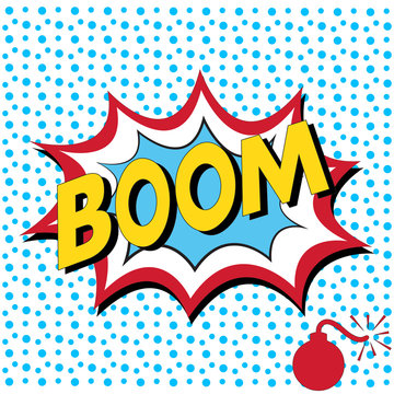 Boom - Comic Speech Bubble
