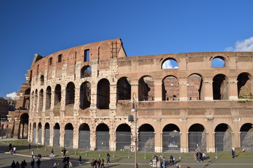 Coliseum, also known as the Flavian Amphitheatre, Rome, Italy