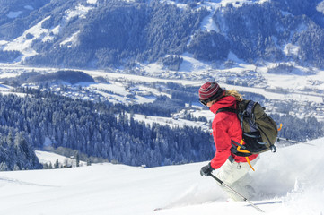 Traumhang für Tiefschneefahrer