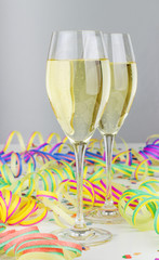 Champagne glasses