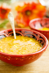 Lentils and tamarind soup