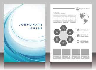 パンフレット・テンプレート・素材