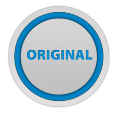 Original circular icon on white background