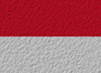 Indonesia flag stone