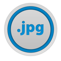.jpg circular icon on white background