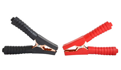 pair of alligator clamps