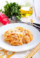 Colored pasta