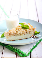 Slice of cheesecake