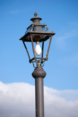 Naked street lamp classic