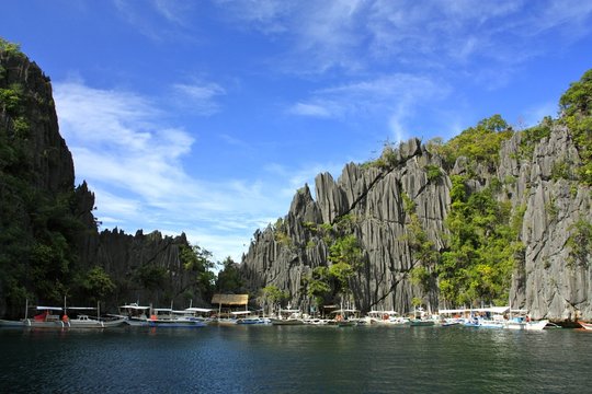 Limestone rocks - Coron Palawan Philippines