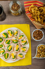 New Year's Eve meal celebration