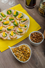 New Year's Eve meal celebration