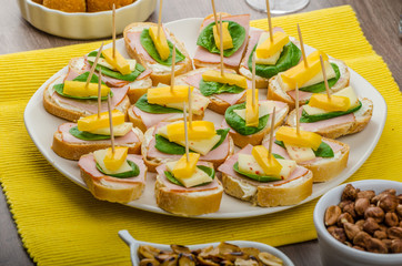 New Year's Eve meal celebration