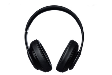 Black studio wireless headphones