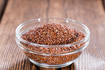 Healthy red Quinoa