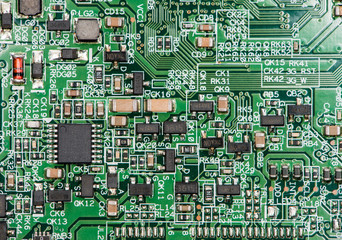 Circuit Board (close-up shot)