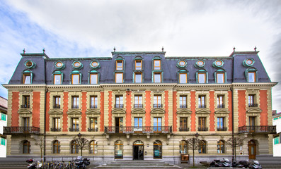 Fototapeta premium Old city of Lausanne