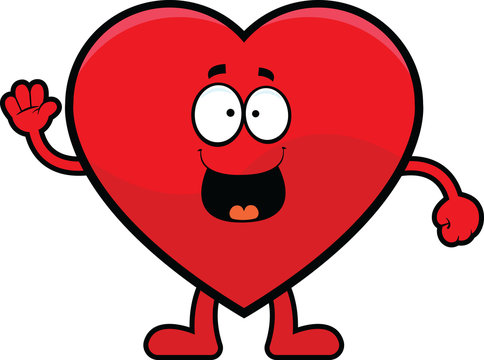Cartoon Heart Happy