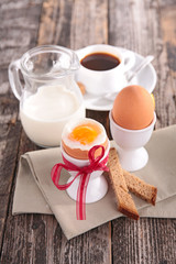 boiled egg, breakfast