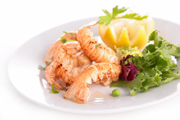 grilled langoutisne