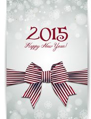 Fototapeta na wymiar 2015 Happy new year