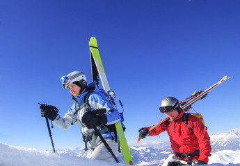 Freerider im Anstieg