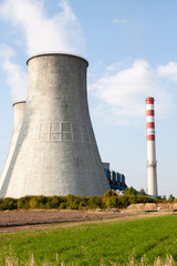 Fototapeta premium cooling towers