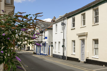 street at Moretonhampsted, Devon